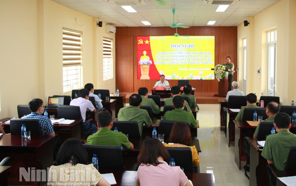 Triển khai kế hoạch công tác phối hợp đảm bảo an toàn, an ninh thông tin, an ninh trật tự lĩnh vực Thông tin và Truyền thông