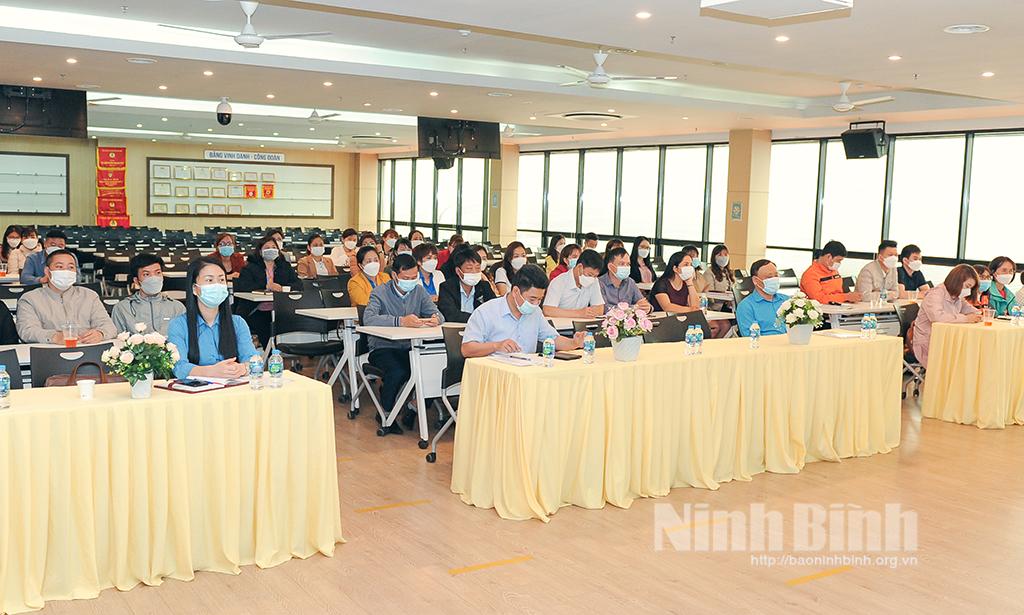 Công đoàn các khu công nghiệp tỉnh triển khai nhiệm vụ quý II