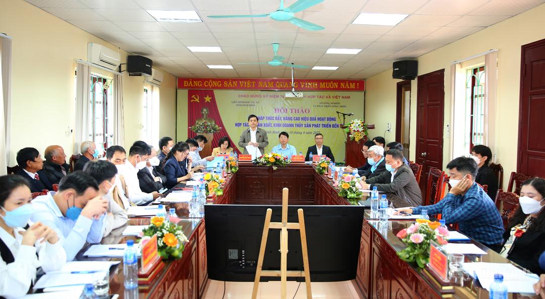 Hội thảo giải pháp thúc đẩy, nâng cao hiệu quả hoạt động của các HTX thủy sản