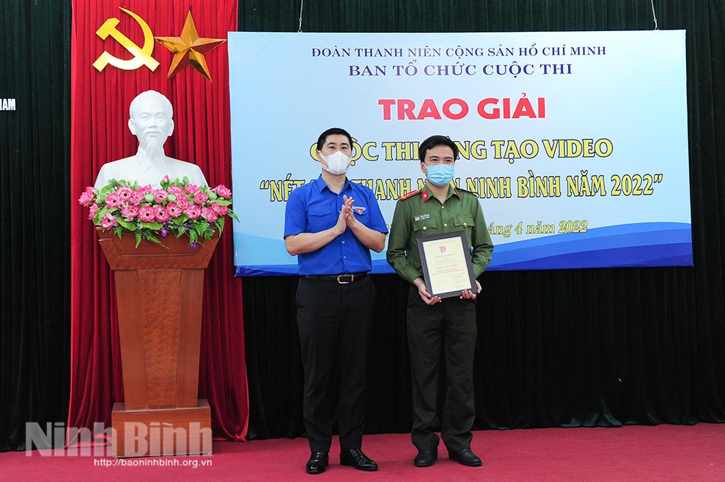 Trao giải cuộc thi sáng tạo video Nét đẹp thanh niên Ninh Bình năm 2022