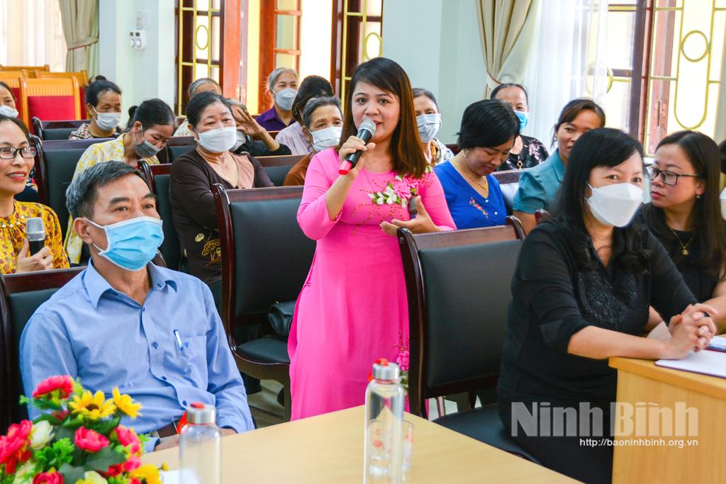 Hội nghị truyền thông về chăm sóc sức khỏe cho phụ nữ khuyết tật