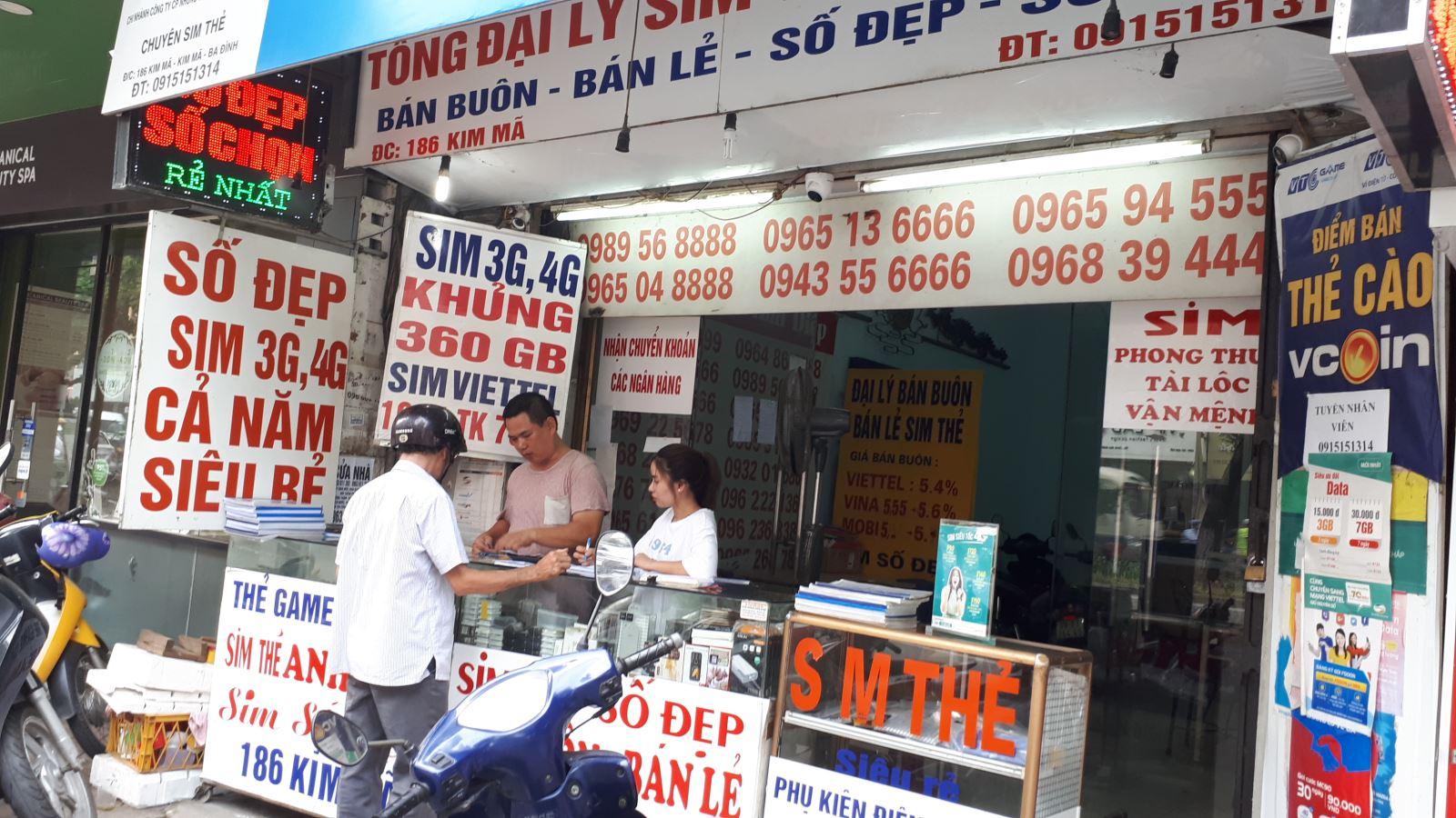 Xử lý tình trạng SIM rác, SIM kích hoạt sẵn sử dụng sai mục đích