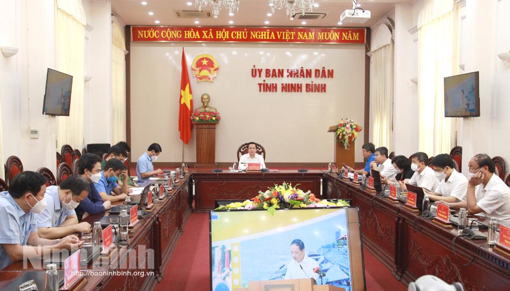 Hội nghị trực tuyến toàn quốc về phòng chống thiên tai và tìm kiếm cứu nạn