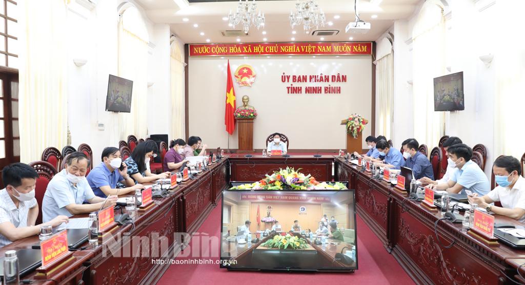 Hội nghị trực tuyến quán triệt việc "làm sạch" dữ liệu tiêm chủng COVID-19