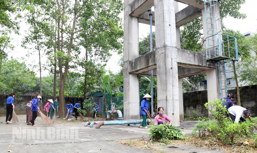 Hưởng ứng Tuần lễ Quốc gia nước sạch và vệ sinh môi trường năm 2022