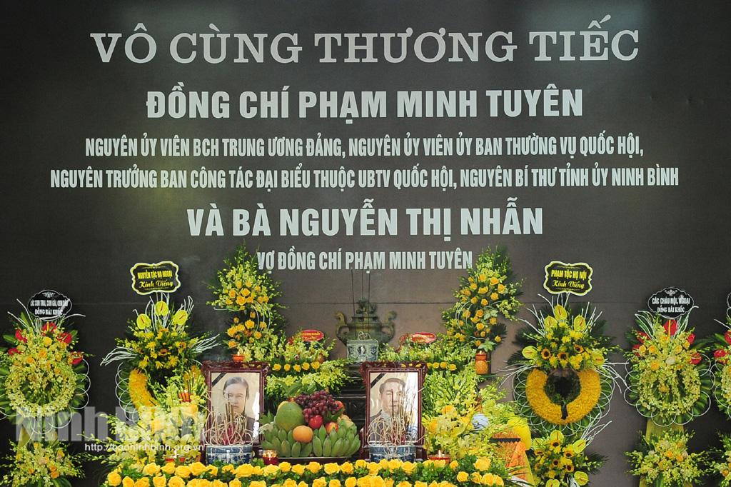 Cử hành trọng thể Lễ viếng đồng chí Phạm Minh Tuyên
