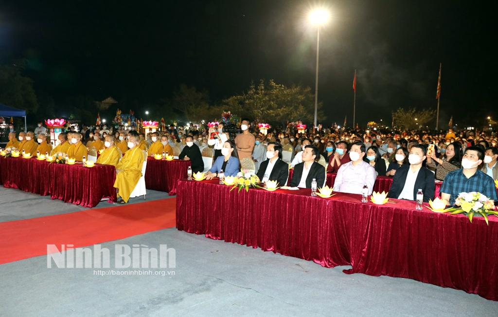 Đại lễ cầu nguyện quốc thái dân an và đêm hội hoa đăng tại Lễ hội Hoa Lư năm 2022