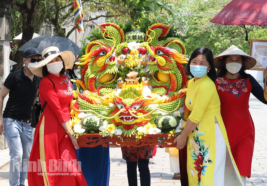 Hội thi và trưng bày mâm ngũ quả tiến Vua