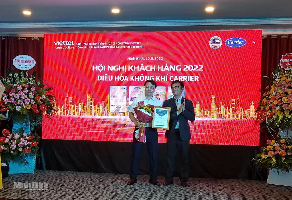 Chi nhánh kỹ thuật Viettel Ninh Bình tổ chức hội nghị khách hàng