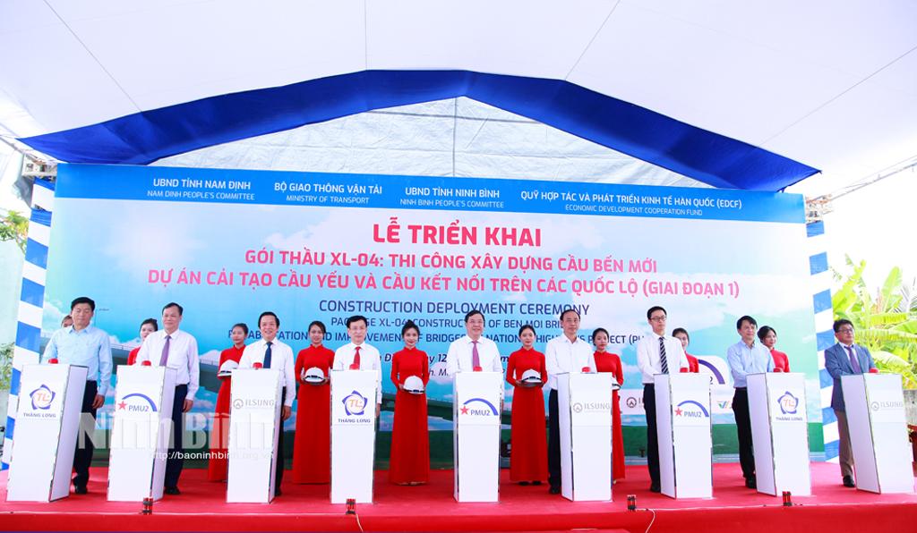 Construction of Ben Moi bridge begins