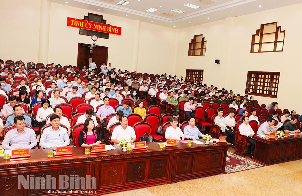 Hội nghị giao ban toàn quốc đánh giá 1 năm triển khai thực hiện Kết luận số 01 của Bộ Chính trị