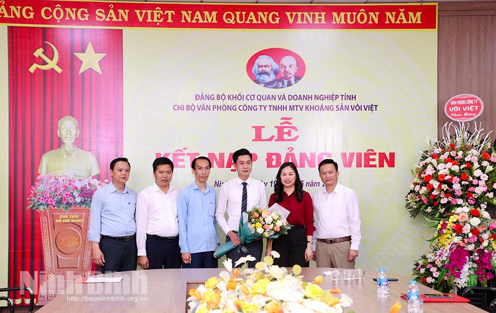 Kết nạp đảng viên là chủ doanh nghiệp ngoài khu vực Nhà nước