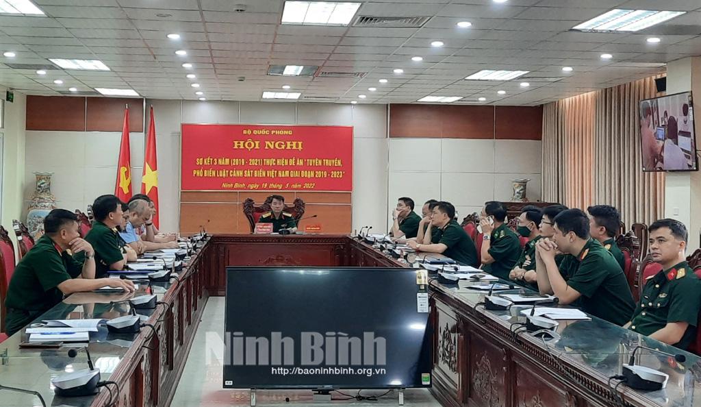 Sơ kết 3 năm thực hiện Đề án "Tuyên truyền, phổ biến Luật Cảnh sát biển Việt Nam giai đoạn 2019 - 2023"