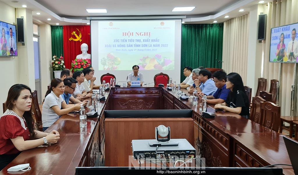 Hội nghị xúc tiến tiêu thụ, xuất khẩu xoài và nông sản Sơn La