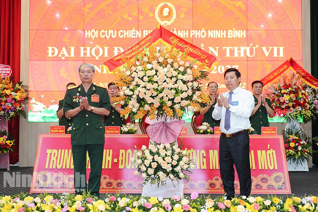 Hội Cựu chiến binh thành phố Ninh Bình tổ chức Đại hội đại biểu lần thứ VII