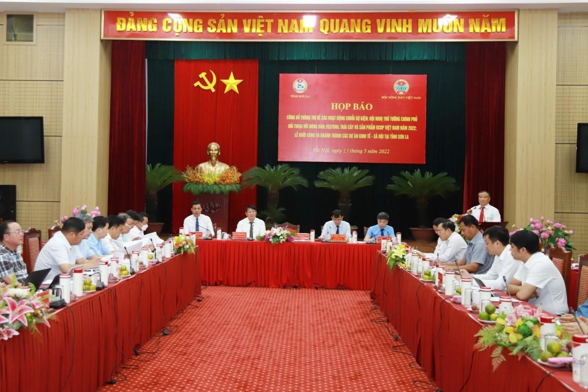 Hội nghị Thủ tướng đối thoại với nông dân; Festival trái cây và sản phẩm Ocop Việt Nam sẽ diễn ra tại Sơn La từ ngày 28/5 đến 1/6