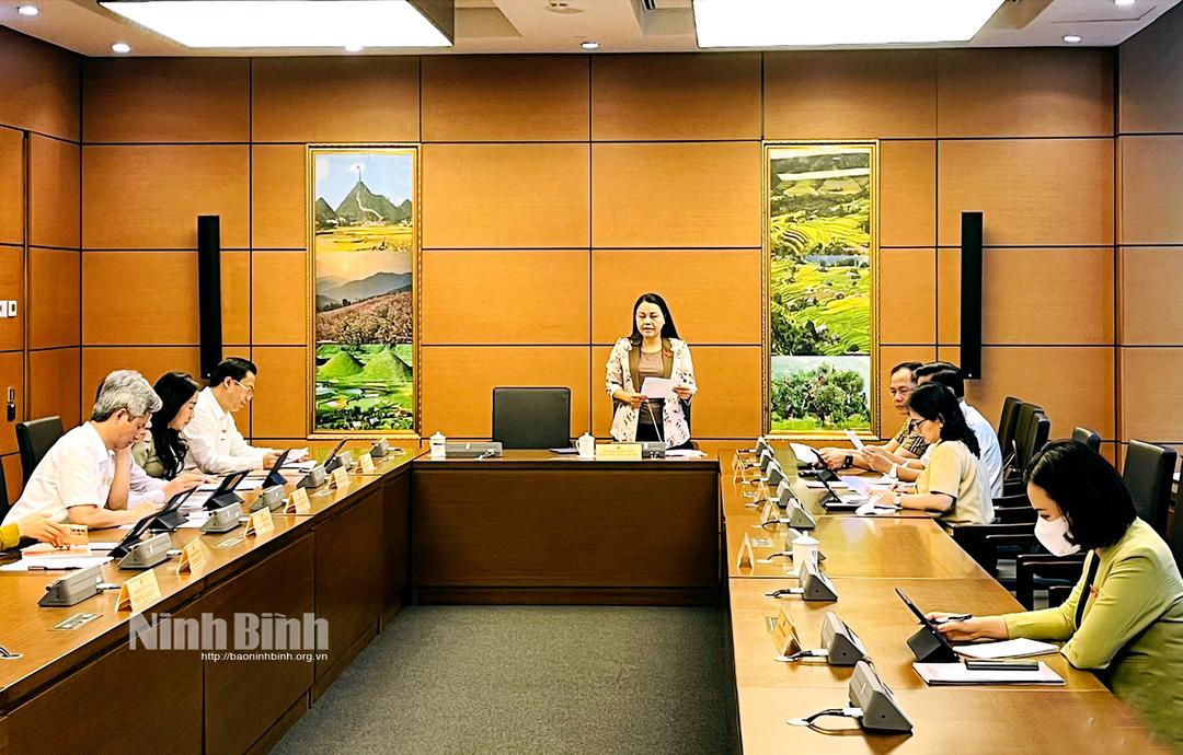 Kỳ họp thứ 3, Quốc hội khóa XV: Đại biểu Quốc hội tỉnh tham gia thảo luận về một số dự án luật