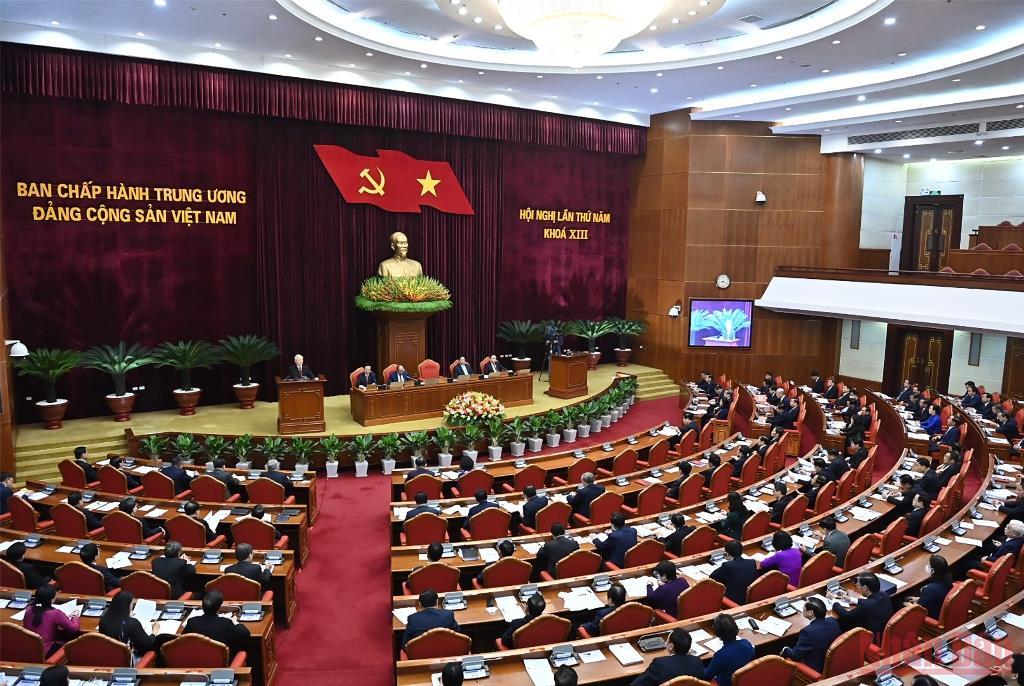 Khai mạc Hội nghị lần thứ 5 Ban Chấp hành Trung ương Đảng khóa XIII