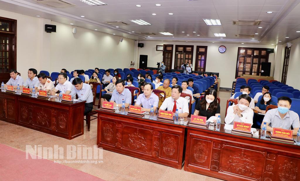 Kỳ họp thứ 7, HĐND thành phố Ninh Bình khóa XXI