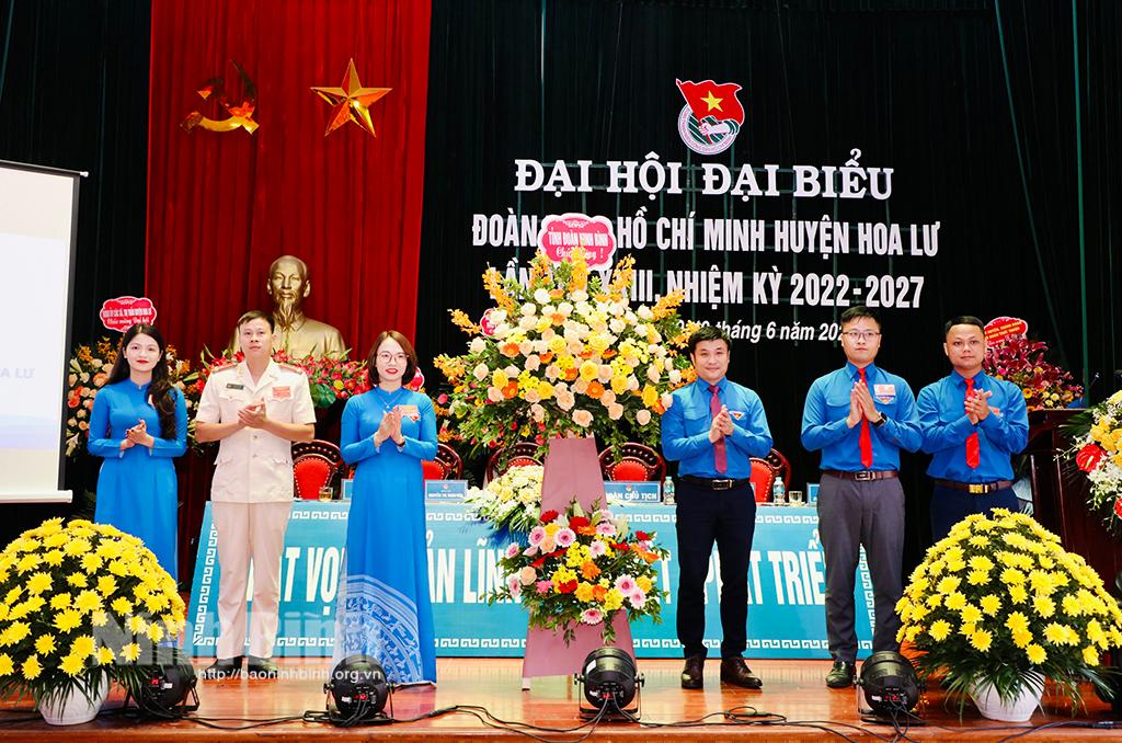 Đại hội đại biểu Đoàn Thanh niên huyện Hoa Lư lần thứ XXIII, nhiệm kỳ 2022 - 2027
