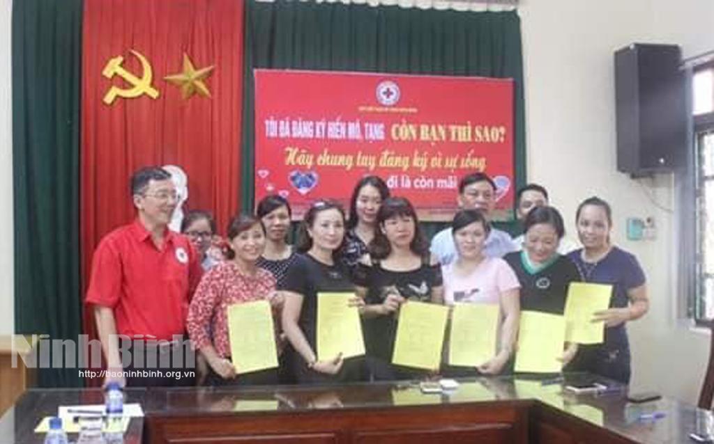 Tiếp nhận ca hiến tặng giác mạc thứ 400 trên địa bàn huyện Kim Sơn