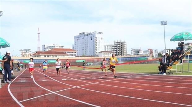 Gần 440 VĐV dự Giải Điền kinh học sinh phổ thông toàn quốc năm 2022