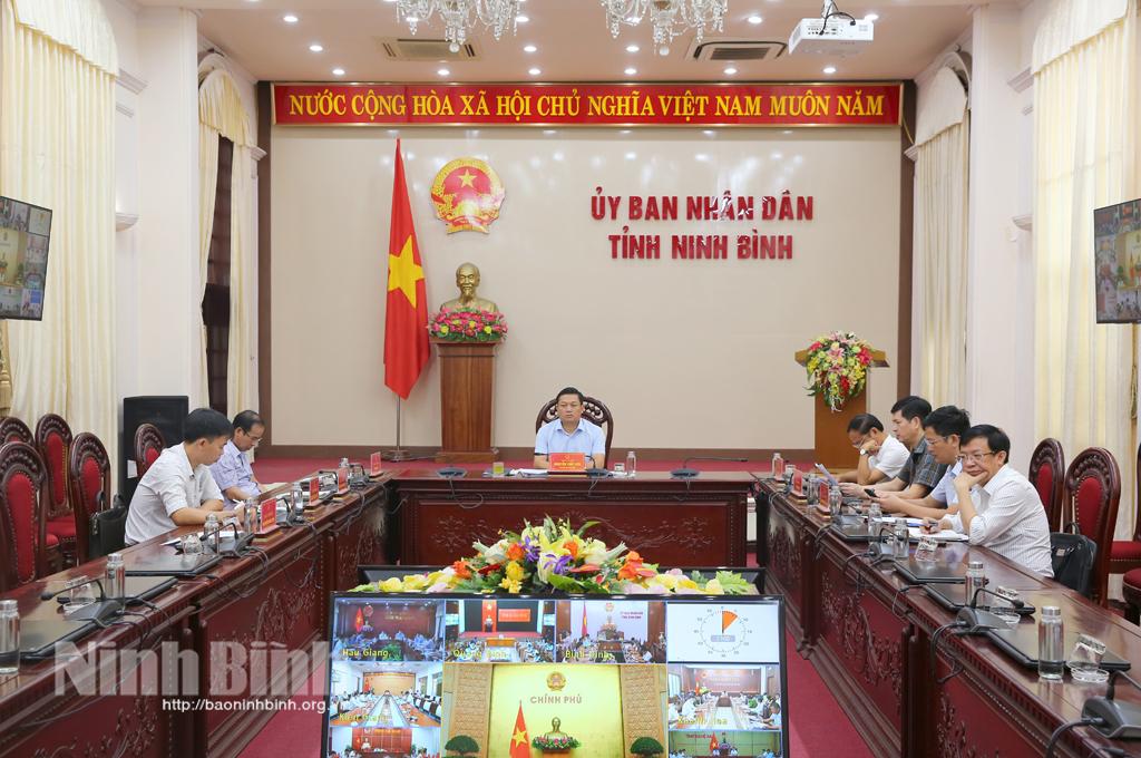 Hội nghị trực tuyến Ban chỉ đạo của Chính phủ triển khai thực hiện Dự án đầu tư xây dựng đường bộ cao tốc Bắc - Nam phía Đông