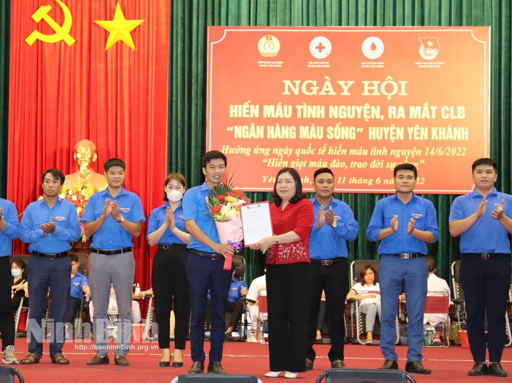 Lan tỏa phong trào hiến máu tình nguyện ở Yên Khánh