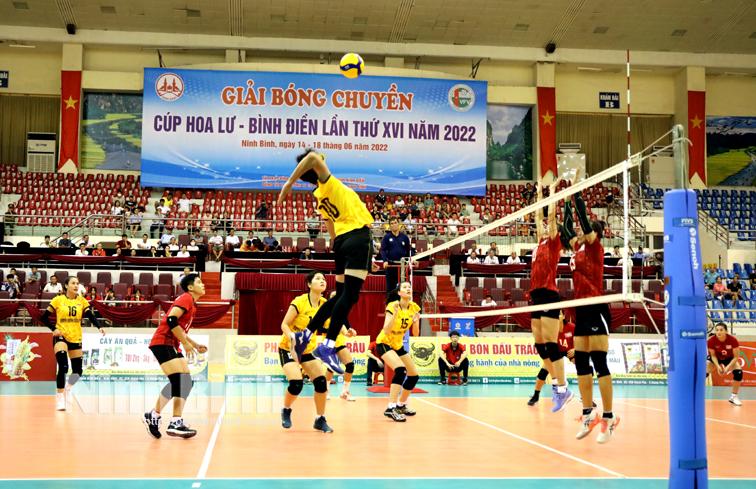 Volleyball Championship Hoa Lu - Binh Dien Cup 2022 kicks off