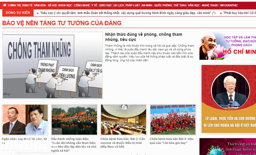 Báo Ninh Bình với nhiệm vụ bảo vệ nền tảng tư tưởng của Đảng