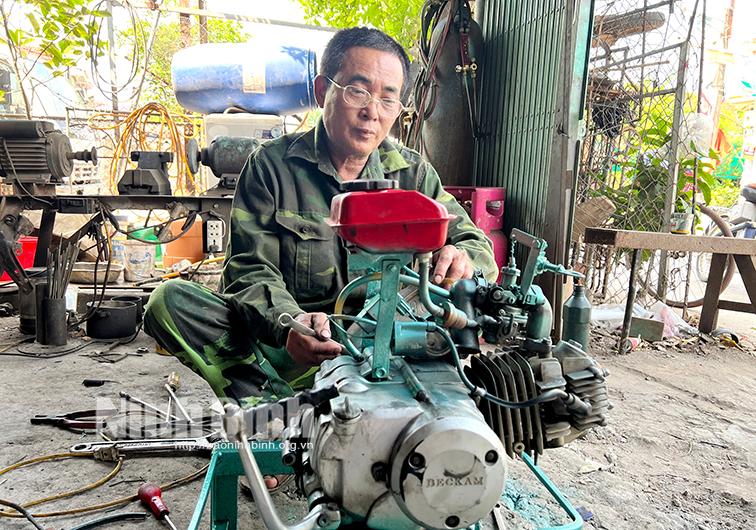 Người nông dân đam mê sáng chế nông cụ