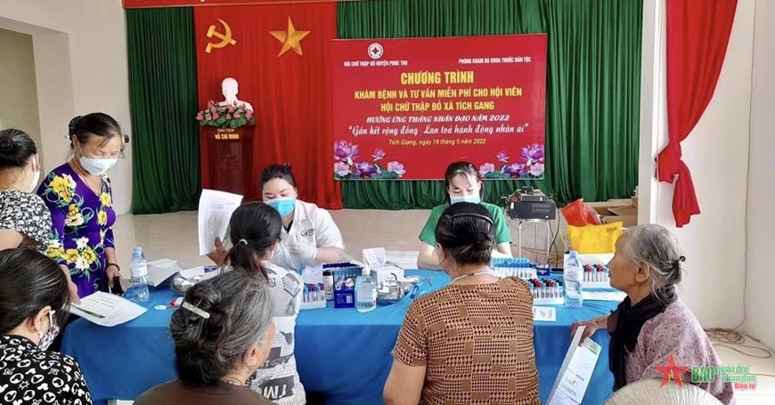 Trợ giúp cho hơn 1 triệu lượt người trong Tháng Nhân đạo 2022