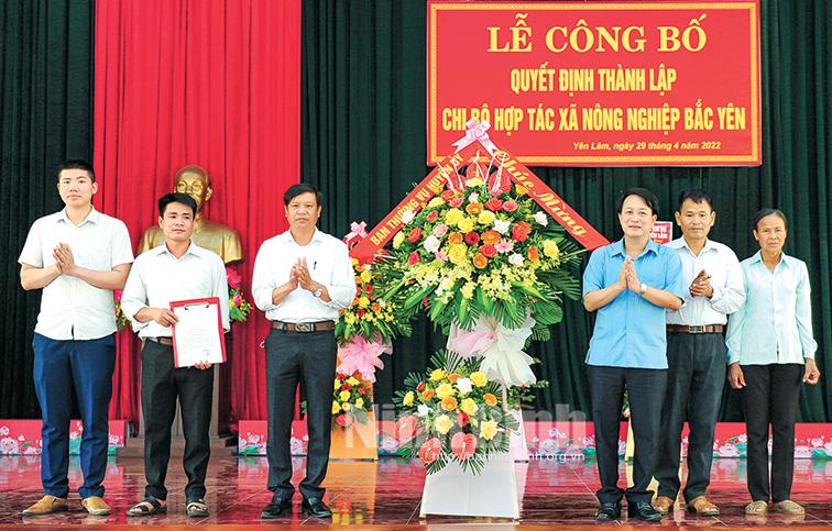 Yên Mô: Phát huy vai trò của tổ chức đảng trong các doanh nghiệp ngoài Nhà nước