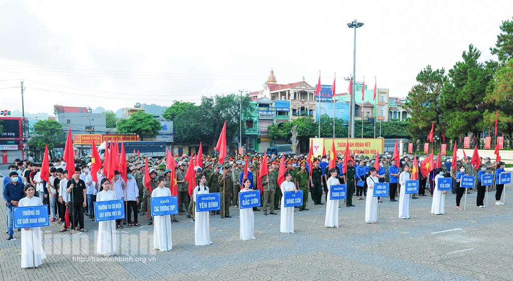 Thành phố Tam Điệp ra quân hưởng ứng Tháng hành động phòng, chống ma túy