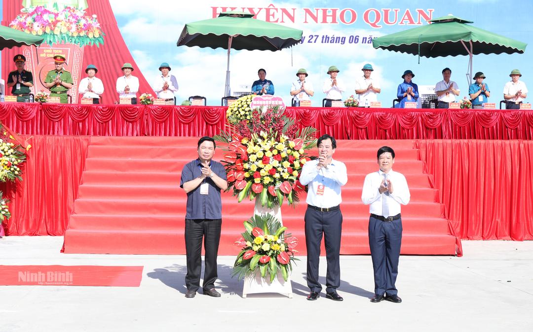 Khai mạc Đại hội Thể dục thể thao huyện Nho Quan lần thứ VIII