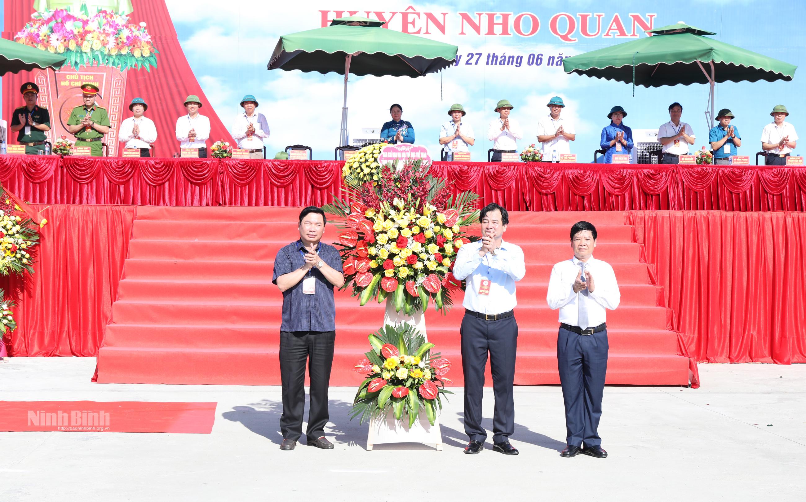 Khai mạc Đại hội Thể dục thể thao huyện Nho Quan lần thứ VIII