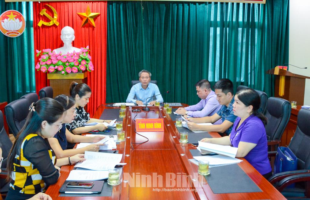 Hội nghị trực tuyến triển khai nhiệm vụ công tác dân tộc 6 tháng cuối năm 2022