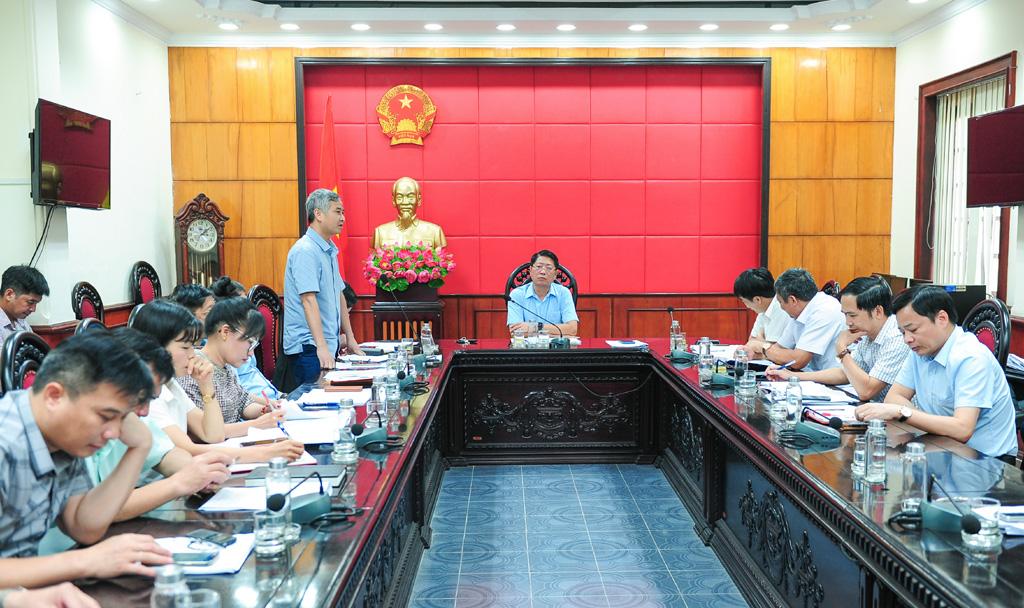 UBND tỉnh lấy ý kiến góp ý vào dự thảo một số tờ trình, nghị quyết trình tại kỳ họp thứ 7, HĐND tỉnh khóa XV