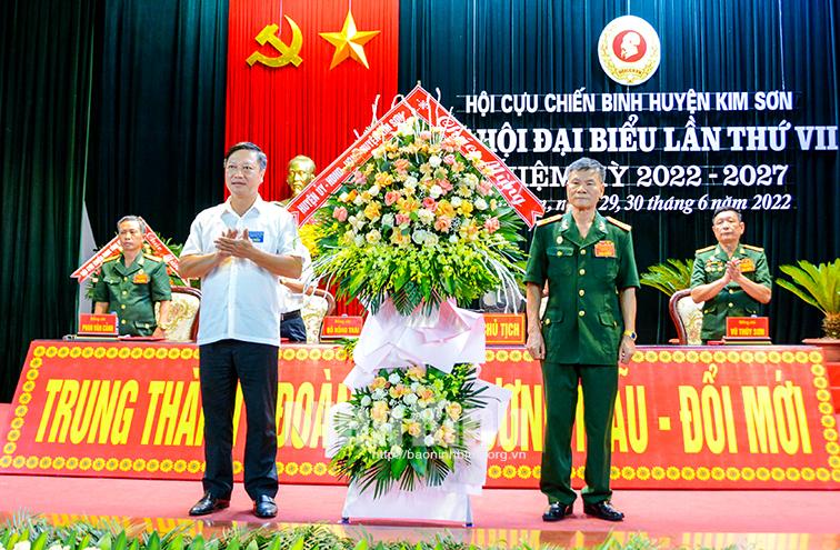 Đại hội đại biểu Hội Cựu chiến binh huyện Kim Sơn lần thứ VII
