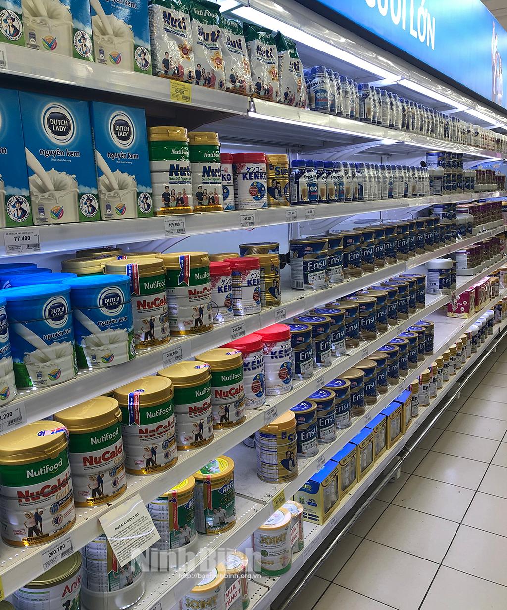 Sữa Việt chiếm ưu thế trên thị trường