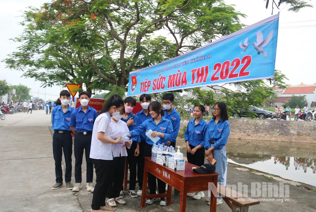 Trên 600 tình nguyện viên tham gia Tiếp sức mùa thi