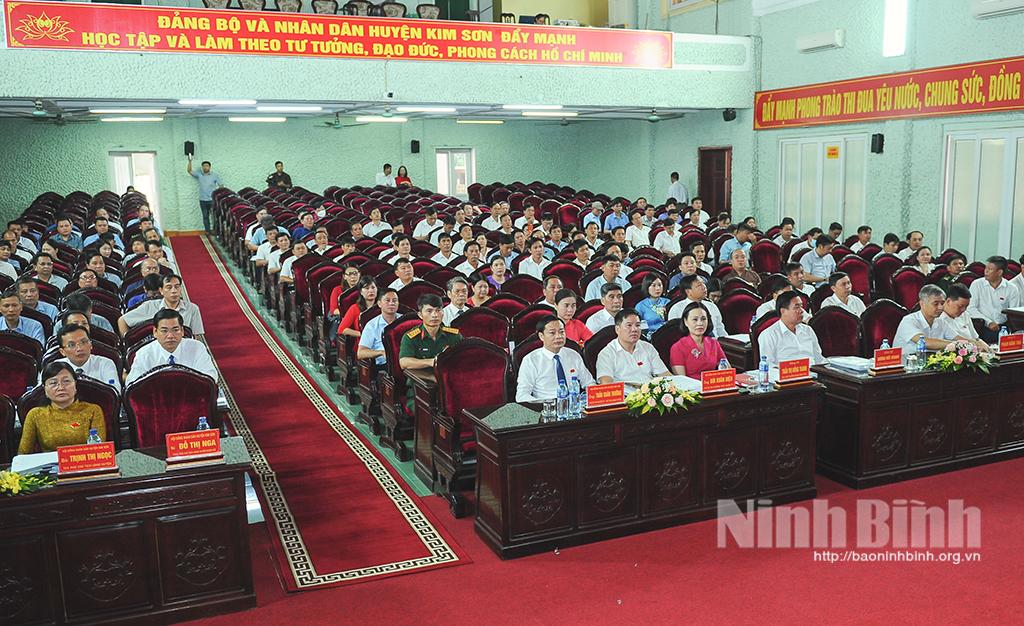 Kỳ họp thứ 9, HĐND huyện Kim Sơn khóa XX