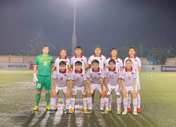 Tuyển nữ Việt Nam sớm giành vé vào bán kết AFF Cup 2022