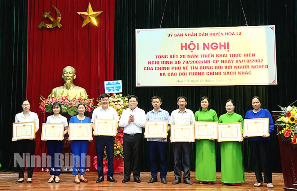 Hoa Lư: Hơn 47 nghìn lượt hộ nghèo và các đối tượng chính sách được vay vốn ưu đãi