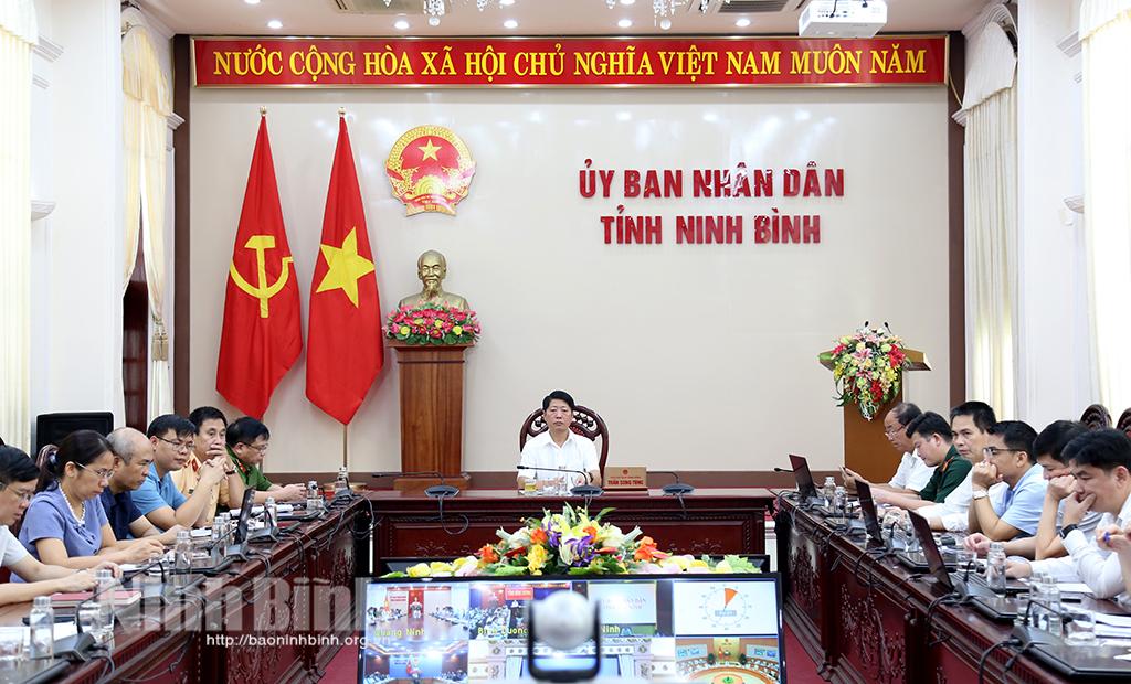 Hội nghị trực tuyến toàn quốc sơ kết công tác đảm bảo trật tự ATGT 6 tháng đầu năm