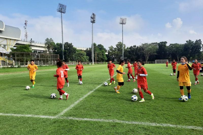 U18 nữ Việt Nam bắt nhịp với điều kiện sinh hoạt và tập luyện tại Palempang