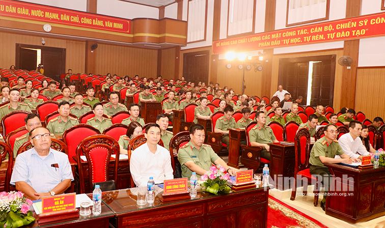 Tập huấn Nâng cao năng lực quản lý nhà nước về lĩnh vực văn hóa, văn nghệ cho cán bộ, chiến sĩ trong Công an nhân dân