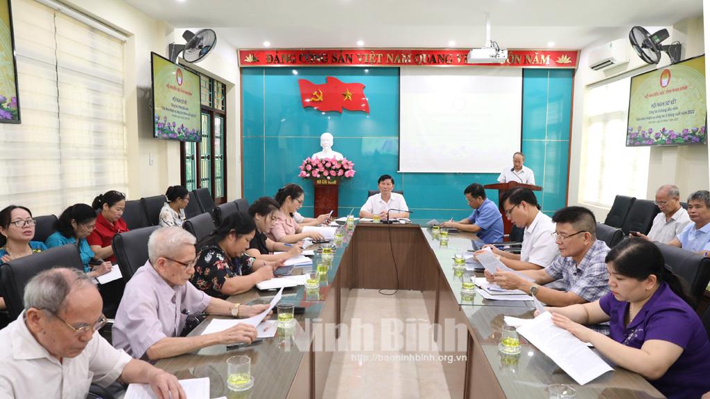 Hội Khuyến học tỉnh triển khai nhiệm vụ công tác 6 tháng cuối năm 2022