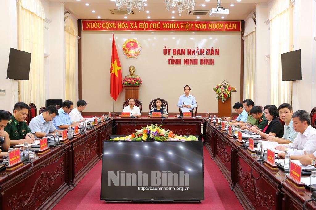 Hội nghị bàn các giải pháp thúc đẩy tăng trưởng kinh tế của tỉnh 6 tháng cuối năm 2022