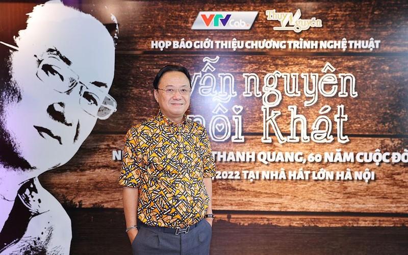 Nhà thơ Hồng Thanh Quang làm đêm thơ nhạc ở tuổi 60